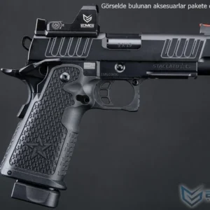 EMG Army Helios Staccato Licensed C2 Compact 2011 GBB Pistol with RMR Cut Tabanca