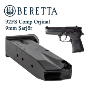 BERETTA F92 COMPACT Orjinal 9mm Şarjör 13+1