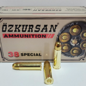 38 SPECIAL ÖZKURSAN (FMJ-158 GRN) TABANCA FİŞEĞİ - 1052